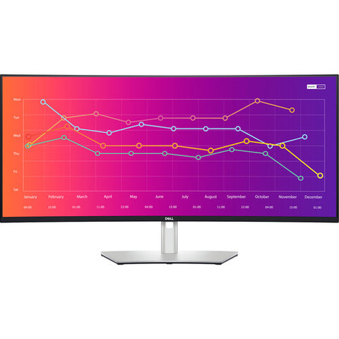 Dell U3821DW 37.5" 21:9 Curved IPS Monitor (Silver)