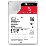 Seagate IronWolf Pro 30TB 3.5" SATA Internal NAS HDD with 512MB Cache 7200RPM Helium-Sealed