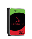 Seagate 32TB IronWolf Pro 7200 rpm SATA III 3.5" Internal NAS HDD (CMR)