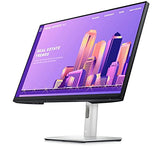 Dell Professional 24 inch Full HD Monitor - Wall Mountable, Height Adjustable, IPS Panel with HDMI,VGA DP & USB Ports - P2422H (Black)