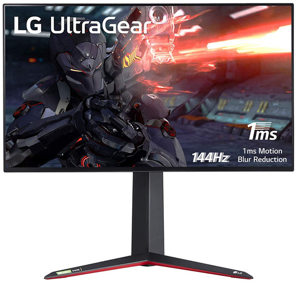 LG 27 (68.58cm) UltraGear 4K UHD Nano IPS 1ms 144Hz G-Sync Compatible Gaming Monitor